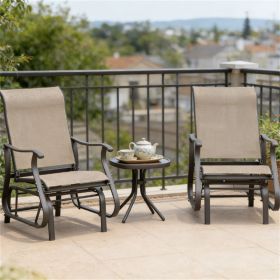 3-Piece Tavern Set, Terrace Chair, Garden Set, Gray