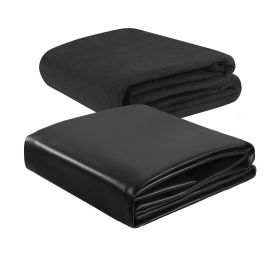 Pond Liner 15 x 20 ft, 45 Mil, EPDM Rubber Fish Koi Pond Liner and Underlayment Combo, Easy to Cut, Durable & Leakproof, for Outdoor Ponds