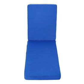 Chaise Lounge Cushion, 72 x 21 x 3 in, Outdoor Lounge Chair Cushions, Waterproof & Fade-Resistant, Sun Lounger Replacement Cushions with Ties