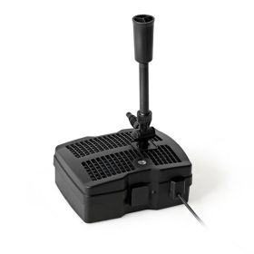 4-in-1 pond filtration pump with fountain and disinfection equipment, etc